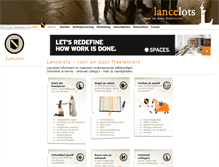 Tablet Screenshot of lancelots.nl